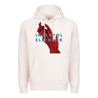 Pale Pink interpol Premium Hoodie - linhVisuals