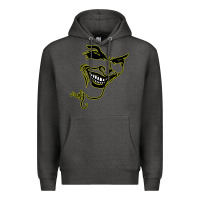 Charcoal Heather J O K E R Premium Hoodie - linhVisuals
