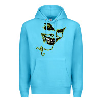 Ocean Blue J O K E R Premium Hoodie - linhVisuals