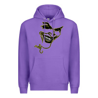 Purple J O K E R Premium Hoodie - linhVisuals