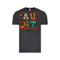 Vintage Black Autumn Leopard Aunt Vintage Tee - LillyAllenDesigns