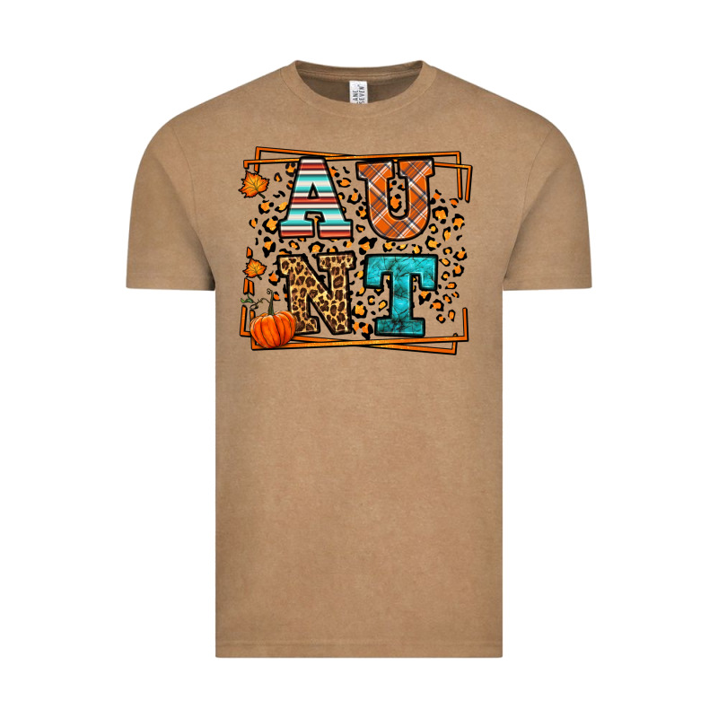 Autumn Leopard Aunt Vintage Tee by LillyAllenDesigns | Teevron