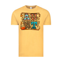 Vintage Mustard Autumn Leopard Aunt Vintage Tee - LillyAllenDesigns