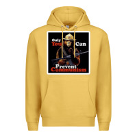 Antique Gold only you can prevent communism Premium Hoodie - linhVisuals