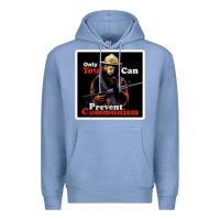 Colony Blue only you can prevent communism Premium Hoodie - linhVisuals