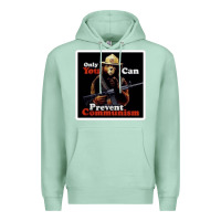 Seafoam only you can prevent communism Premium Hoodie - linhVisuals