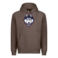 Coffee wolf head tshirt Premium Hoodie - linhVisuals