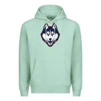 Seafoam wolf head tshirt Premium Hoodie - linhVisuals