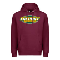 Burgundy liu post pioneers Premium Hoodie - linhVisuals