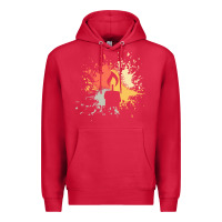 Cardinal candle t  shirt c a n d l e i n k s p l a s h t  shirt Premium Hoodie - linhVisuals