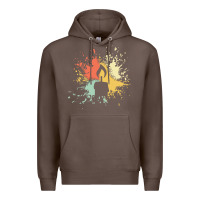 Coffee candle t  shirt c a n d l e i n k s p l a s h t  shirt Premium Hoodie - linhVisuals