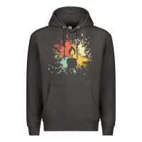 Smoke candle t  shirt c a n d l e i n k s p l a s h t  shirt Premium Hoodie - linhVisuals