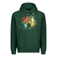Sports Green candle t  shirt c a n d l e i n k s p l a s h t  shirt Premium Hoodie - linhVisuals