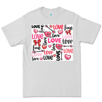 Dove Grey love Premium Tee - LillyAllenDesigns