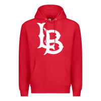 Red long beach  the beach Premium Hoodie - linhVisuals