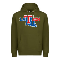 Army Green louisiana tech bulldogs Premium Hoodie - linhVisuals