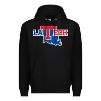 Black louisiana tech bulldogs Premium Hoodie - linhVisuals