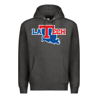 Charcoal Heather louisiana tech bulldogs Premium Hoodie - linhVisuals