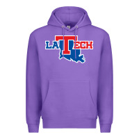 Purple louisiana tech bulldogs Premium Hoodie - linhVisuals