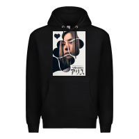 Black Chishiya Alice In Borderland Premium Hoodie - linhVisuals
