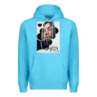 Ocean Blue Chishiya Alice In Borderland Premium Hoodie - linhVisuals