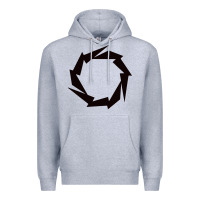 Heather Grey Fountain Boats Premium Hoodie - linhVisuals