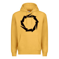 Mustard Fountain Boats Premium Hoodie - linhVisuals