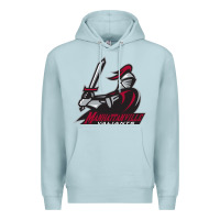Blue Mist manhattanville valiants Premium Hoodie - linhVisuals