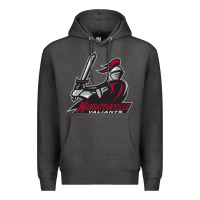 Charcoal Heather manhattanville valiants Premium Hoodie - linhVisuals