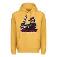 Mustard manhattanville valiants Premium Hoodie - linhVisuals