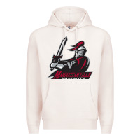 Pale Pink manhattanville valiants Premium Hoodie - linhVisuals