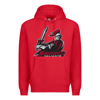 Red manhattanville valiants Premium Hoodie - linhVisuals