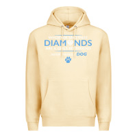 Pina Colada whoever said that diamonds are a girls best friend never owned a dog Premium Hoodie - linhVisuals