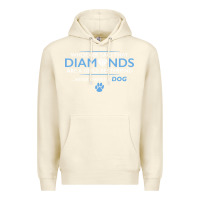 Sandshell whoever said that diamonds are a girls best friend never owned a dog Premium Hoodie - linhVisuals