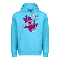 Ocean Blue chowder Premium Hoodie - linhVisuals