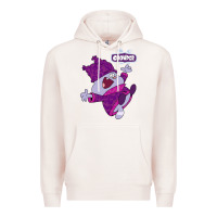 Pale Pink chowder Premium Hoodie - linhVisuals