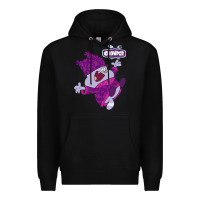 Black chowder Premium Hoodie - linhVisuals