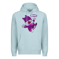Blue Mist chowder Premium Hoodie - linhVisuals