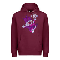 Burgundy chowder Premium Hoodie - linhVisuals