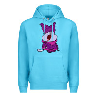 Ocean Blue chowder Premium Hoodie - linhVisuals
