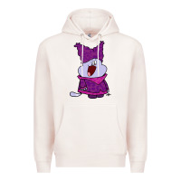 Pale Pink chowder Premium Hoodie - linhVisuals