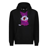 Black chowder Premium Hoodie - linhVisuals