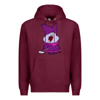 Burgundy chowder Premium Hoodie - linhVisuals
