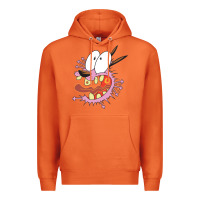 Carrot courage the cowardly dog Premium Hoodie - linhVisuals