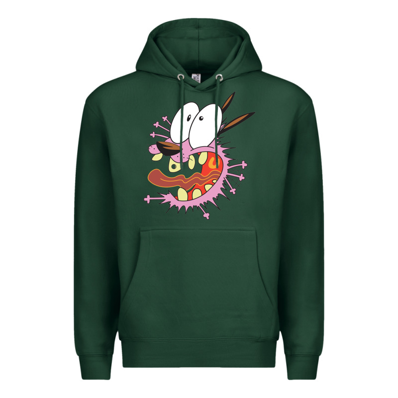 Courage The Cowardly Dog Premium Hoodie by linhVisuals | Teevron