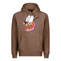 Chestnut courage the cowardly dog Premium Hoodie - linhVisuals