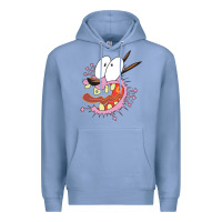 Colony Blue courage the cowardly dog Premium Hoodie - linhVisuals