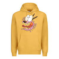 Mustard courage the cowardly dog Premium Hoodie - linhVisuals