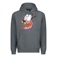 Rock courage the cowardly dog Premium Hoodie - linhVisuals