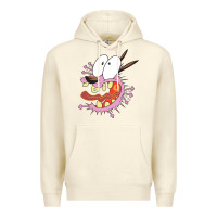 Sandshell courage the cowardly dog Premium Hoodie - linhVisuals